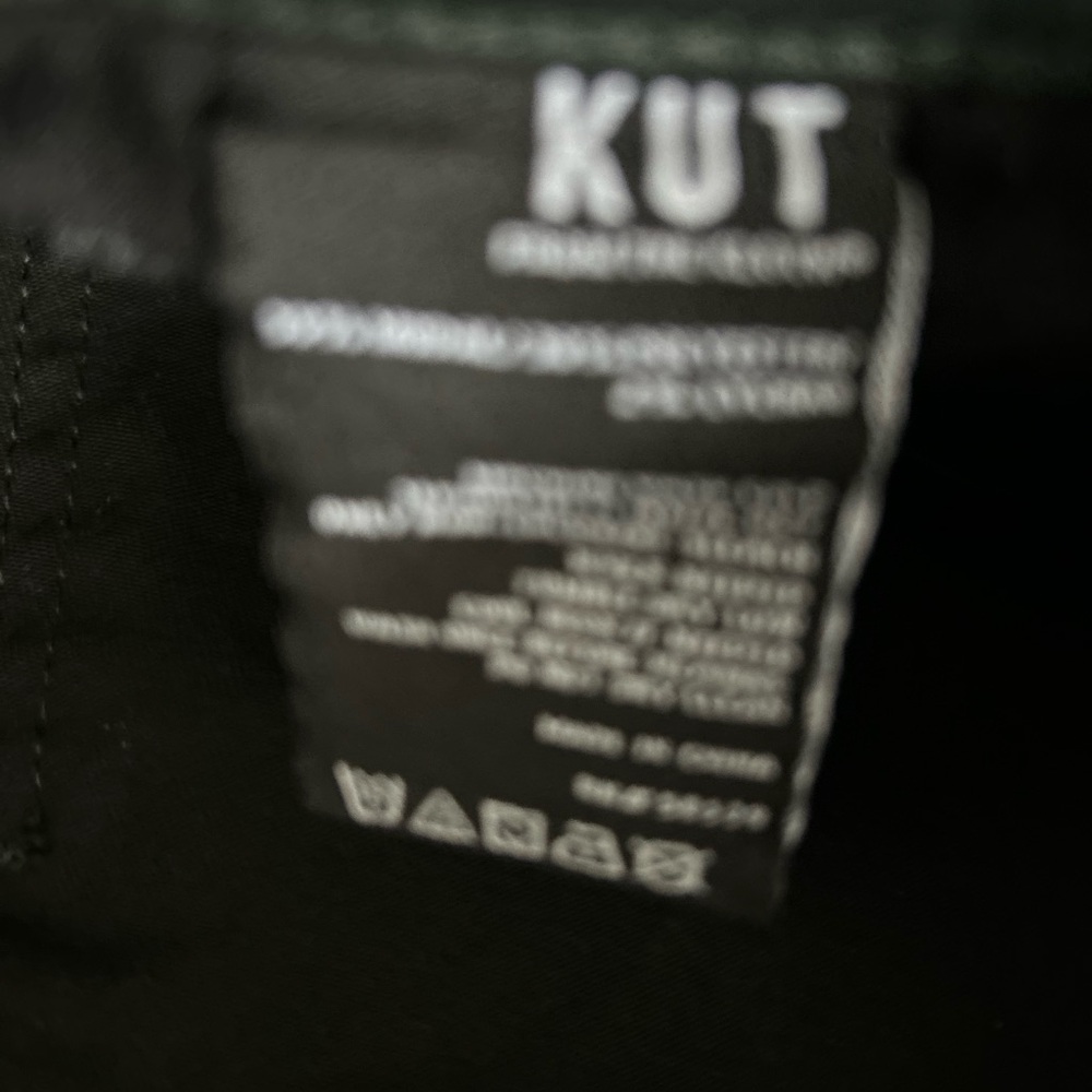 Kut from the Kloth Green Coated Jeans - Picture 5 of 6
